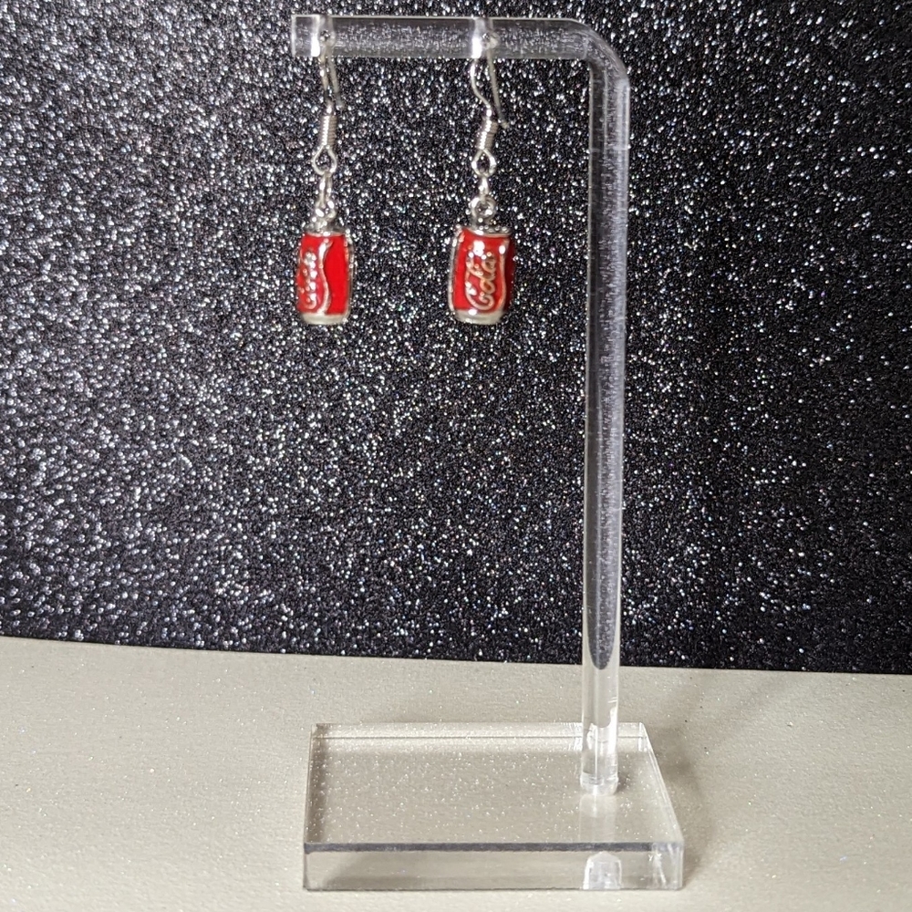 Coke red can drop earrings - Picture 6 of 6